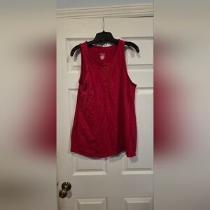 Torrid Red Sleeveless Top